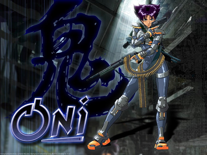 Wallpaper digital Oni, Video Game, Oni, Oni (Video Game), Wallpaper HD
