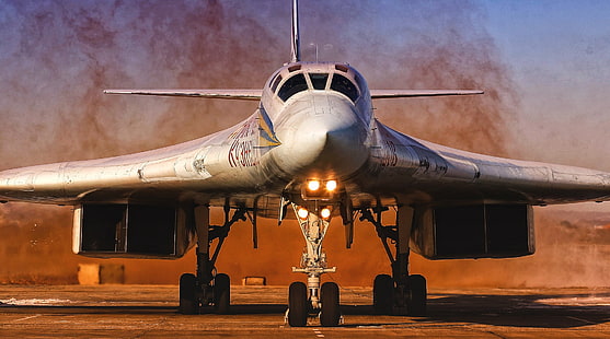The plane, USSR, Russia, Aviation, BBC, Bomber, Tupolev, Tu 160, The Tu-160, Tu-160, Blackjack, 