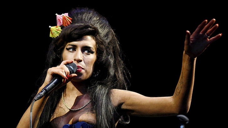 Sångare, Amy Winehouse, engelska, sångare, HD tapet
