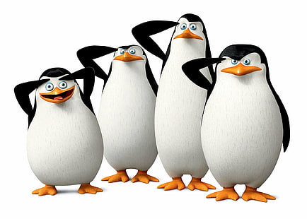 Филм, Пингвините от Мадагаскар, HD тапет HD wallpaper