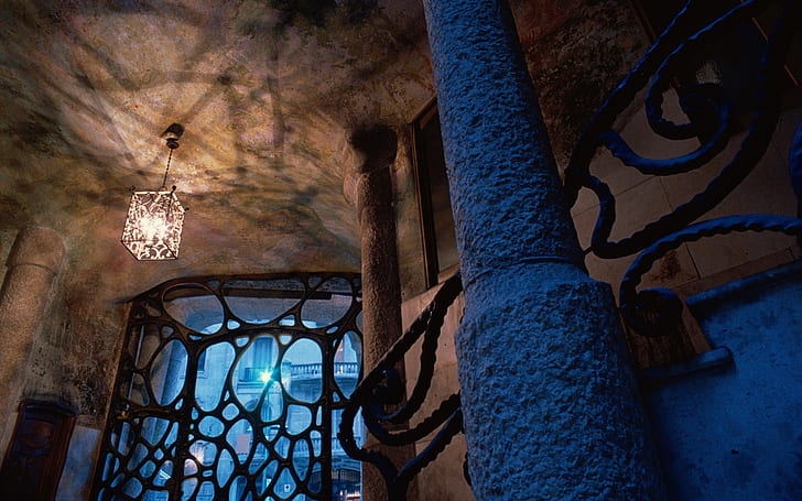 Der Abendkorridor des Lichts, Abend, Korridor, Licht, HD-Hintergrundbild