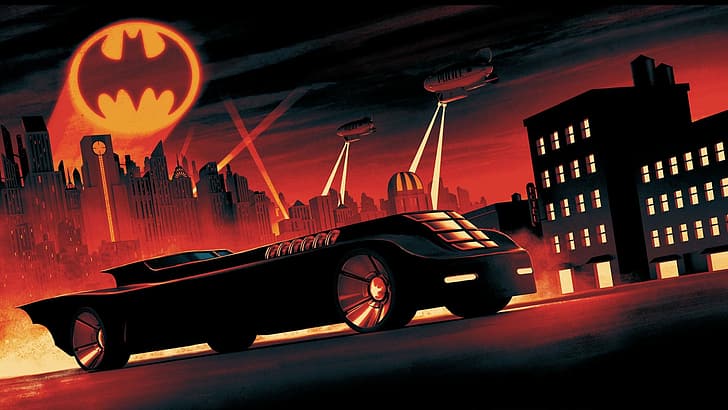Batman, Batmobil, HD-Hintergrundbild