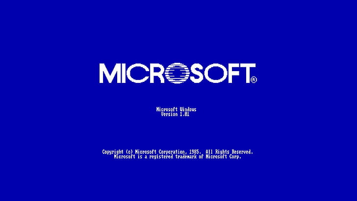 typography, Microsoft, simple background, operating systems, vintage, Microsoft Windows, minimalism, HD wallpaper