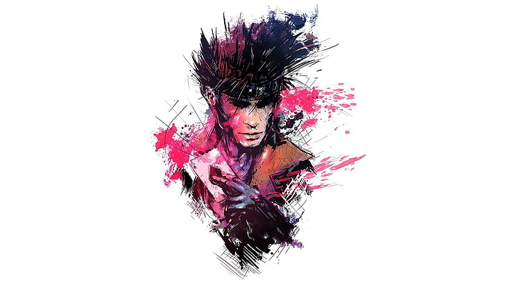 Gambit-Illustration, Marvel-Comics, Gambit, X-Men, HD-Hintergrundbild