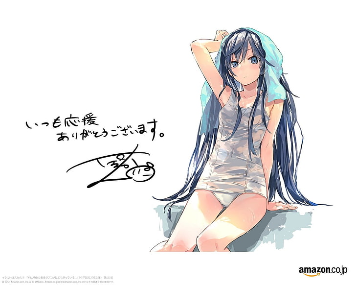 Yahari Ore no Seishun Love Comedy wa Machigatteiru, anime girls, Yukinoshita Yukino, HD wallpaper