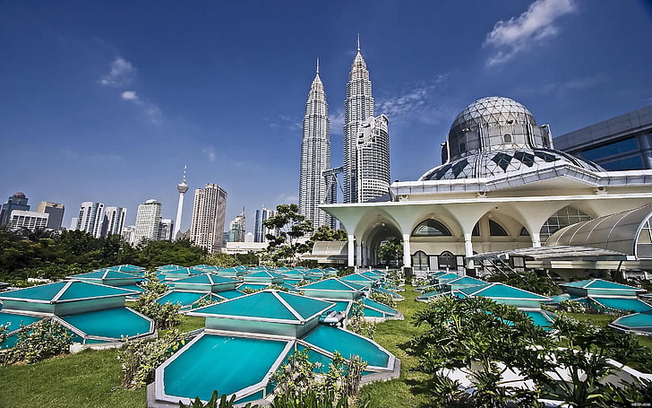 Малайзия, красиво място Куала Лумпур Югоизточна Азия Hd Desktop Wallpaper, HD тапет