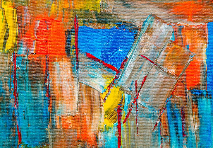 Farbe, Malerei, Abstraktion, Abstrakter Expressionismus, HD-Hintergrundbild