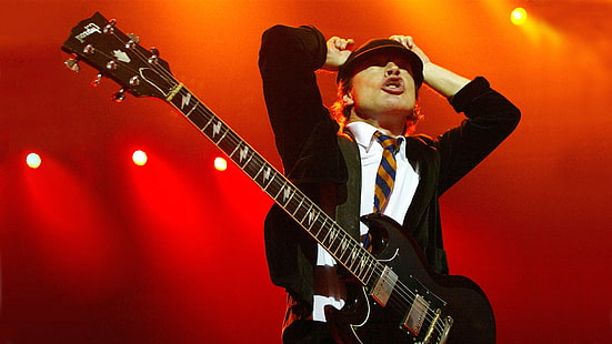 AC DC, Angus Young, Tapety HD HD wallpaper