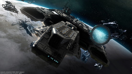 Classe Daedalus, espaço, Batalha Espacial, Stargate, HD papel de parede HD wallpaper