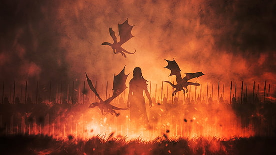 Program telewizyjny, Gra o tron, Daenerys Targaryen, Tapety HD HD wallpaper