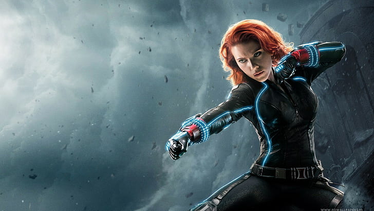 Vingadores: Era de Ultron, Scarlett Johansson, Viúva Negra, Os Vingadores, HD papel de parede