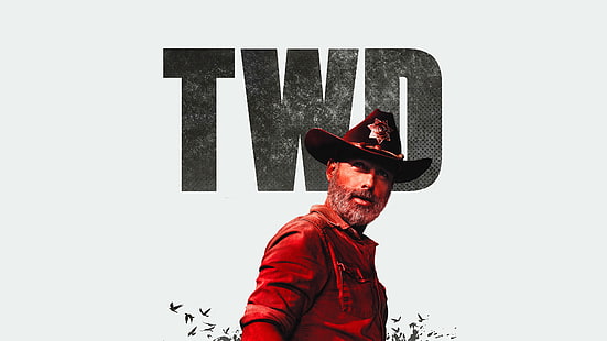 Рик Граймс в The Walking Dead Season 9 4K, Walking, Season, Dead, The, Rick, Grimes, HD тапет HD wallpaper