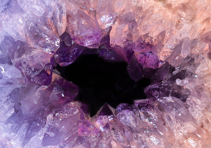 Tierra, Mineral, Amatista, Cristal, Gema, Minerales, Púrpura, Cuarzo, Violeta, Fondo de pantalla HD