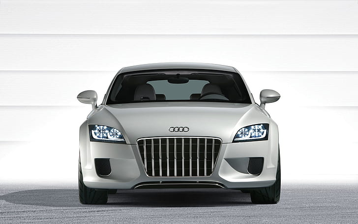 Audi A1 Concept Front, audi a1, audi concept car, audi concept, HD wallpaper