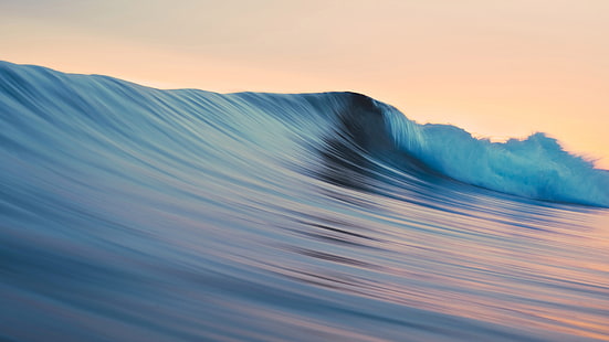 4K, Океанские Волны, Роллинг Волны, HD обои HD wallpaper
