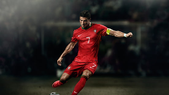Cristiano Ronaldo duvar kağıdı, Cristiano Ronaldo, Futbol, ​​Futbolcu, 4K, HD masaüstü duvar kağıdı HD wallpaper