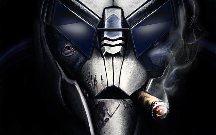 Mass Effect, Mass Effect 2, Mass Effect 3, Garrus Vakarian, video games, cigars, HD wallpaper