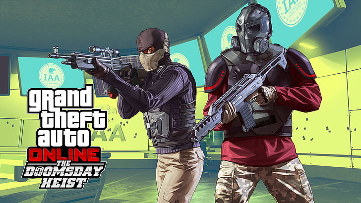 Grand Theft Auto online, Grand Theft Auto V, Der Raub des Jüngsten Gerichts, DLC, PS4, Xbox One, PC, 4K, HD-Hintergrundbild