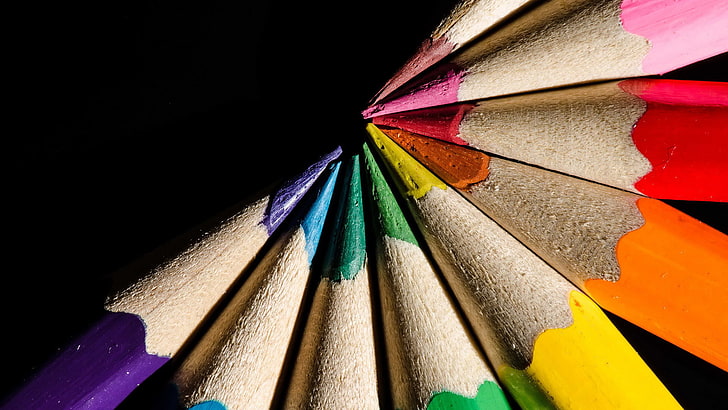 Life, pencil, writing implement, art, design, crayon, colorful, color,  drawing, HD wallpaper | Wallpaperbetter