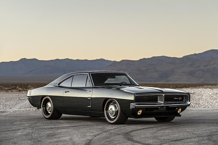 Dodge, Classic, Charger, Muscle car, Hemi, Vehicle, Tapety HD