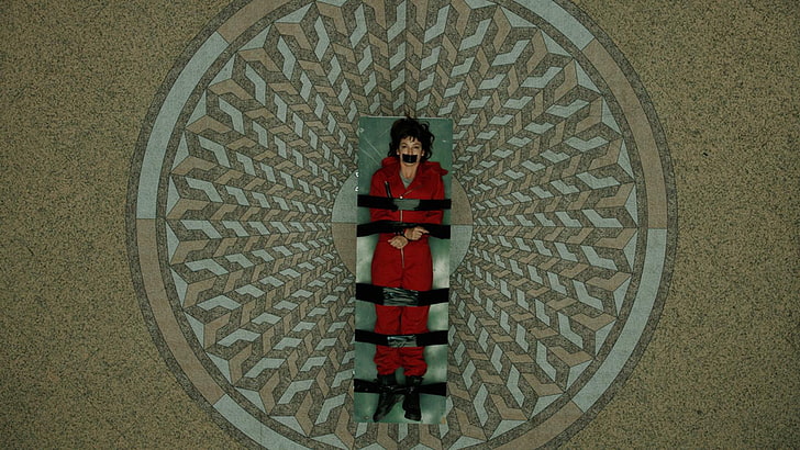 Frauen rote Overalls, La Casa de Papel, Fernsehserie, HD-Hintergrundbild