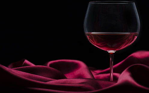 Красное вино, вино, бокал, HD обои HD wallpaper