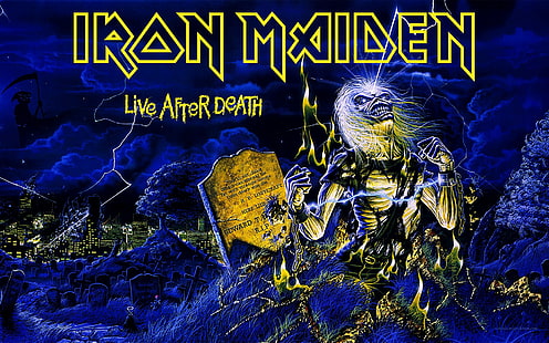 Banda (Música), Iron Maiden, Fondo de pantalla HD HD wallpaper