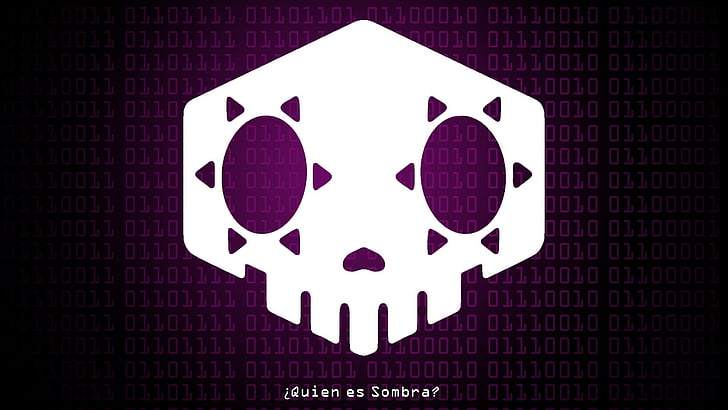 overwatch-sombra-logo-hacker- (7212), HD papel de parede
