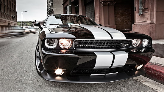 Auto, Dodge Challenger SRT, Auto, Dodge Challenger srt, HD-Hintergrundbild HD wallpaper