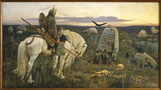 kuda, menunggang kuda, Kavaleri, melukis, Wallpaper HD HD wallpaper