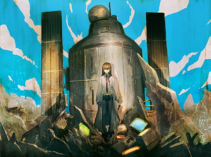 Steins; Gate, Makise Kurisu, HD тапет HD wallpaper