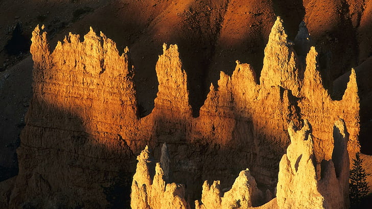 Bryce Canyon, Utah, natura, cud, kolory, fotografia, naturalny, niesamowity, brązowy, kanion, piękno, 3d i abstrakcja, Tapety HD