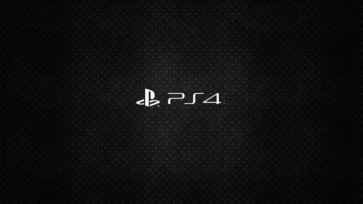 tekstura, logo, tło, playstation, PS4, Tapety HD
