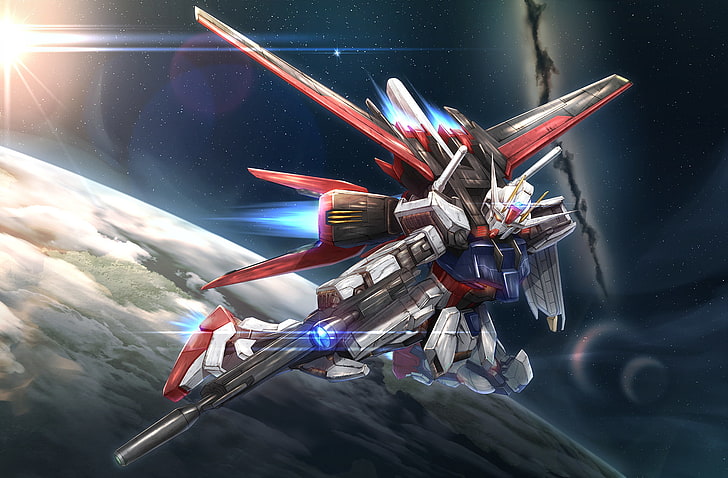 Black Gundam Seed Robot Wallpaper Gundam Wing Gundam Hd Wallpaper Wallpaperbetter