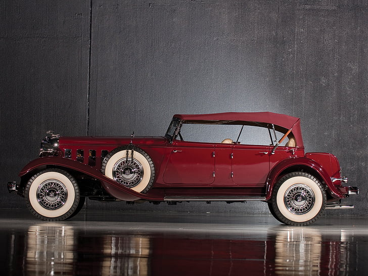 1933, chrysler, dual, imperial, luxury, phaeton, retro, sport, windshield, HD wallpaper
