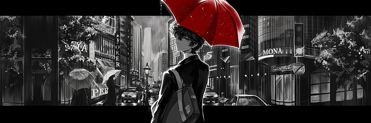 Persona, Persona 5, Akira Kurusu, HD-Hintergrundbild