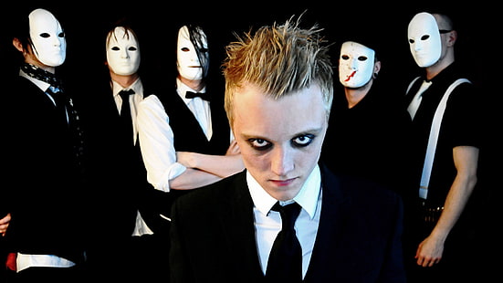 Mitt Chemical Romance-band, marionett, masker, bild, frisyr, kostymer, HD tapet HD wallpaper