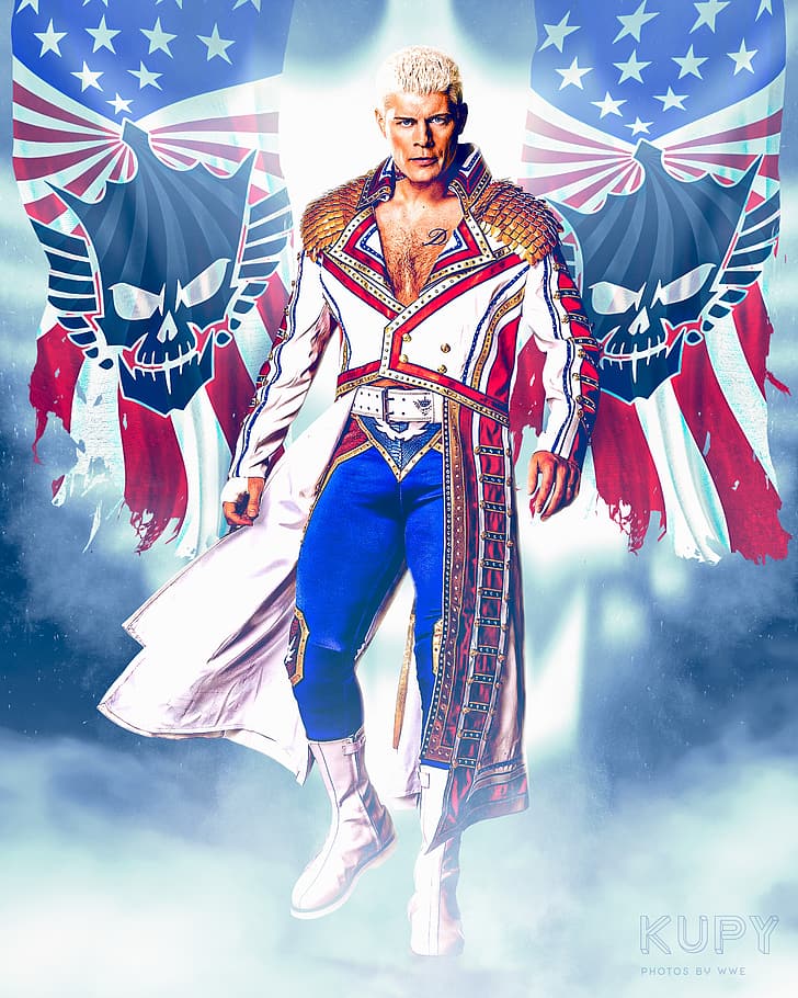 WWE, Cody Rhodes, wrestling, HD wallpaper