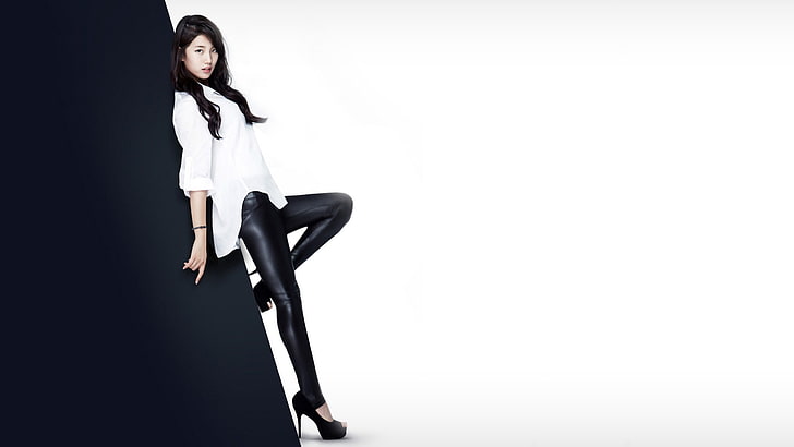 Suzy, Miss A, K-pop, Korea, wanita, model, Wallpaper HD