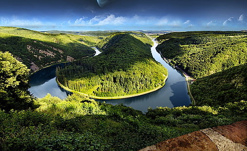 แม่น้ำ, แม่น้ำไนล์, ธรรมชาติ, แม่น้ำ, แม่น้ำ, ป่าไม้, วอลล์เปเปอร์ HD HD wallpaper