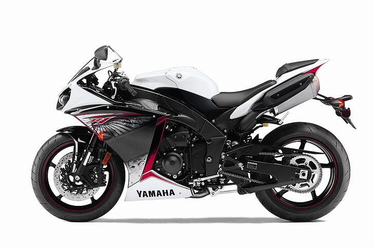 Yamaha YZF - R6 - Motorcycles 2012, white and black Yamaha sports bike, Motorcycles, Yamaha, HD wallpaper