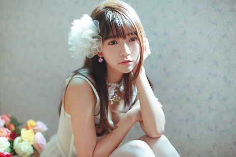 Юриса Чан, корейка, модель, женщина, HD обои HD wallpaper