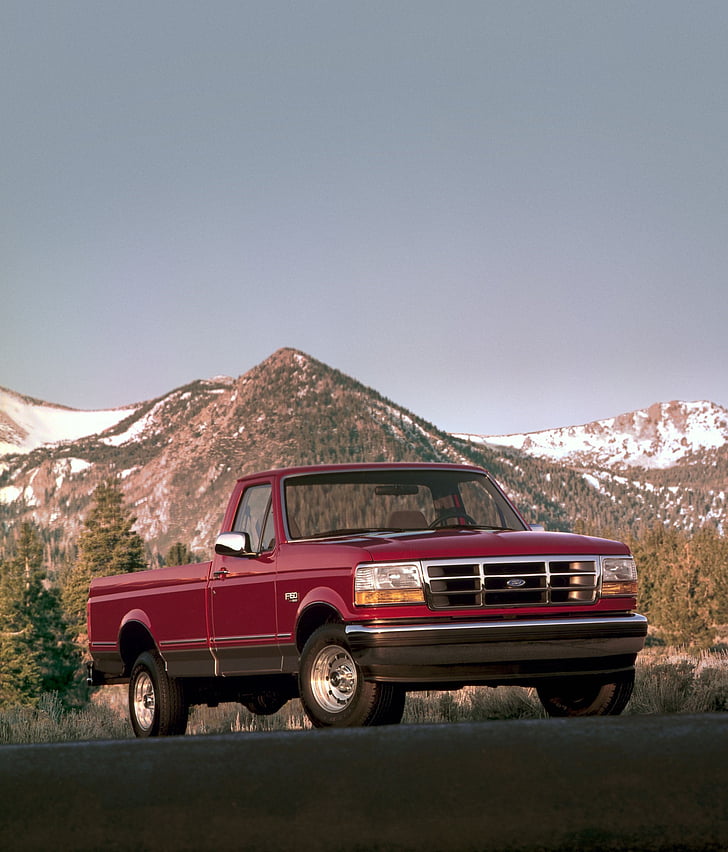 1992, cab, f-150, ford, pickup, regular, xlt, HD wallpaper