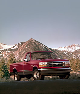 1992, hytt, f-150, ford, pickup, vanlig, xlt, HD tapet HD wallpaper