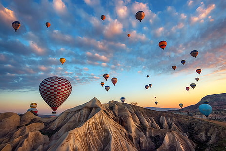 Turkey, Dreams of Cappadocia, Avanos, Nevsehir, HD wallpaper HD wallpaper
