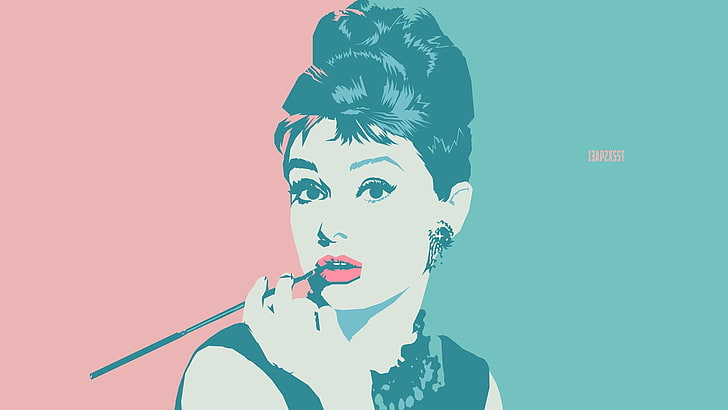 Actrices, Audrey Hepburn, Actriz, Artística, Celebridad, Retrato, Fondo de  pantalla HD | Wallpaperbetter