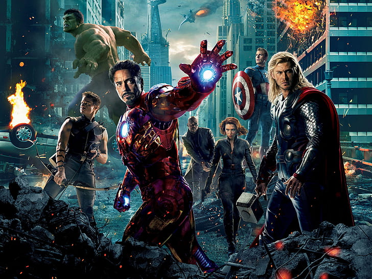 2012 The Avengers movie HD, marvel avengers, 2012, Avengers, Movie, HD, Wallpaper HD