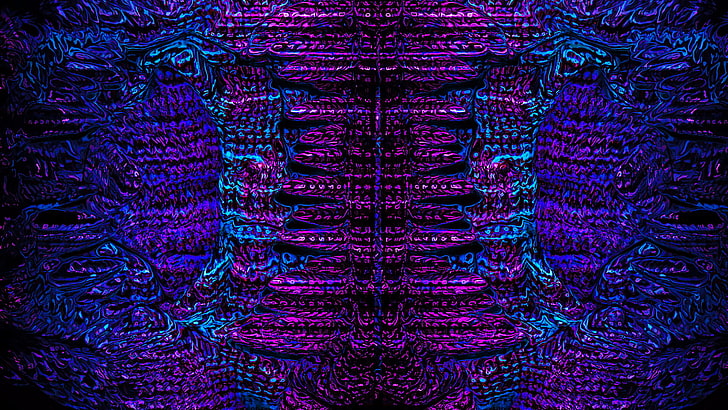 abstract, symmetry, HD wallpaper