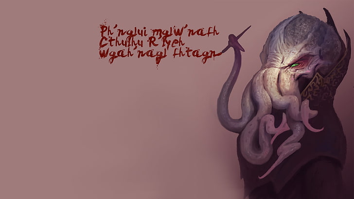Cthulhu, H. P. Lovecraft, Fondo de pantalla HD