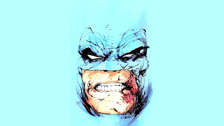خلفية باتمان الرقمية ، باتمان ، باتمان: فارس الظلام ، فرانك ميلر ، مارك سيمبسون ، البديل ، جوك، خلفية HD